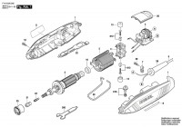 Bosch F 013 425 045 4250 Rotary Tool / Eu Spare Parts